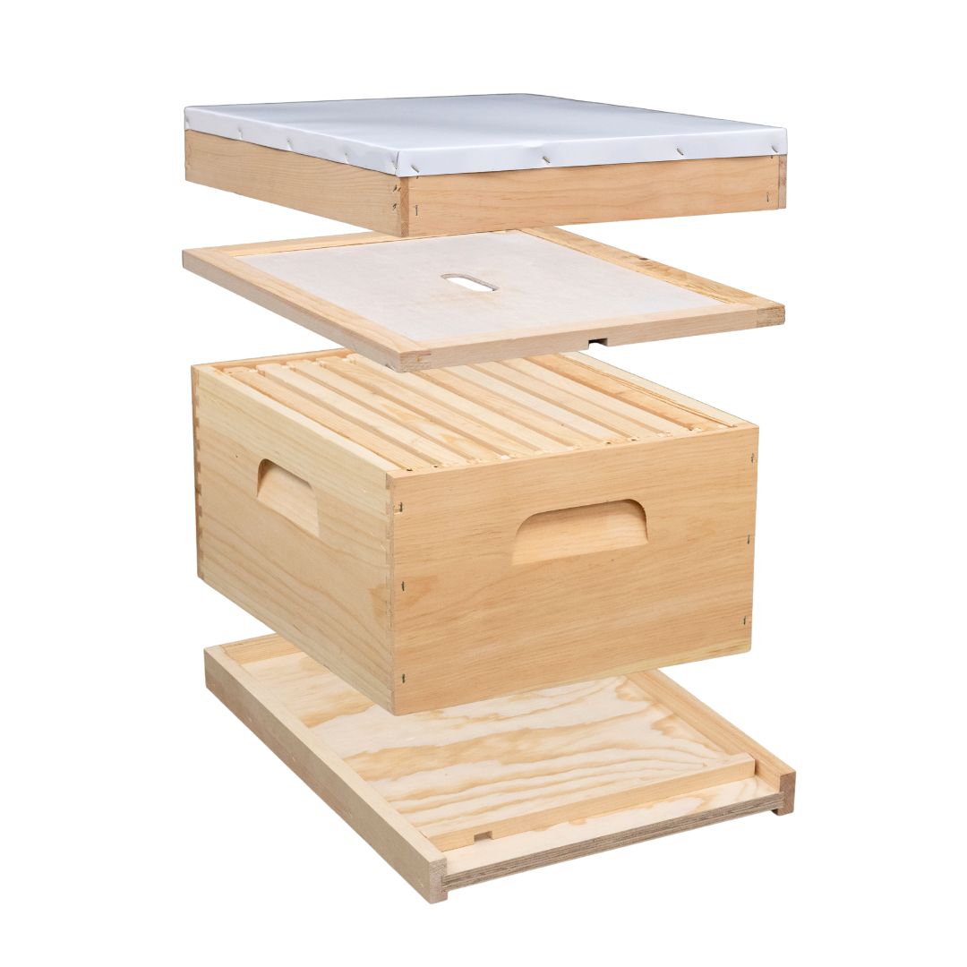 Pura™ 10-Frame Assembled Hive Kit | Single Deep
