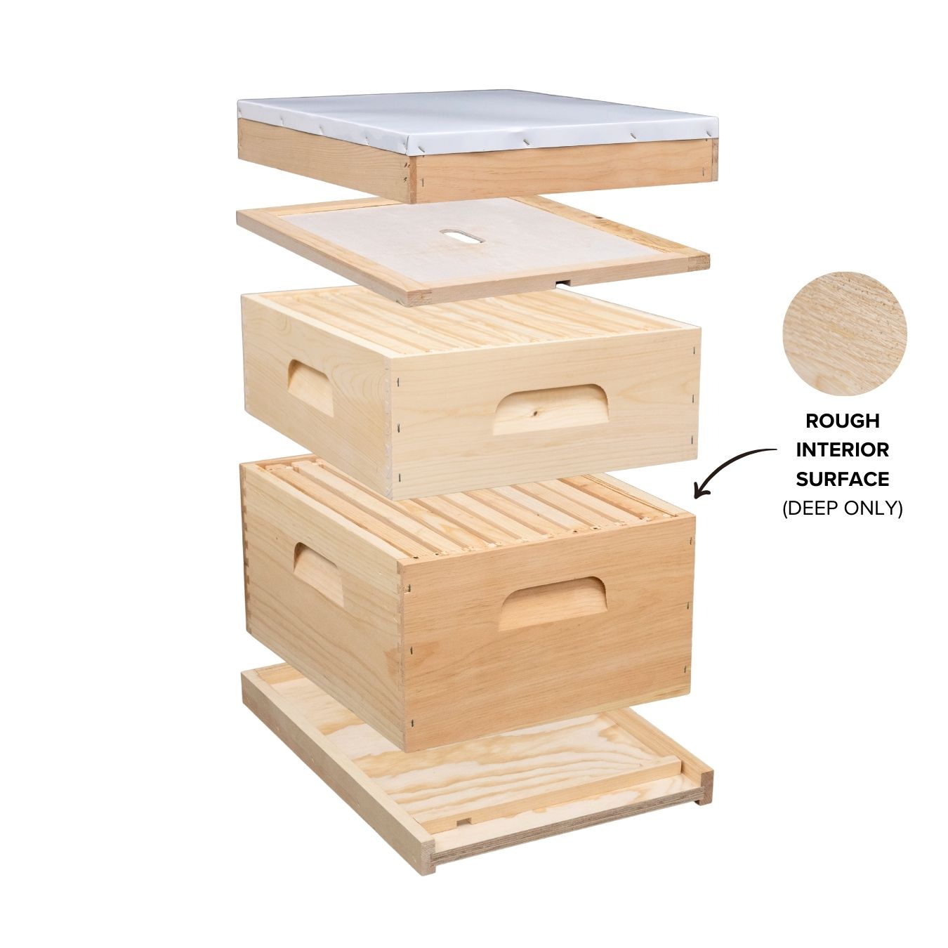Propola® 10-Frame Assembled Hive Kit | Single Deep & Single Medium