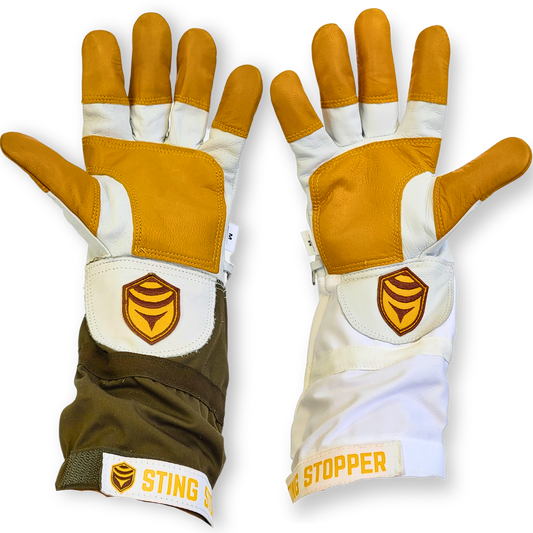 Heavy Duty Goat Skin Beekeeping Gloves