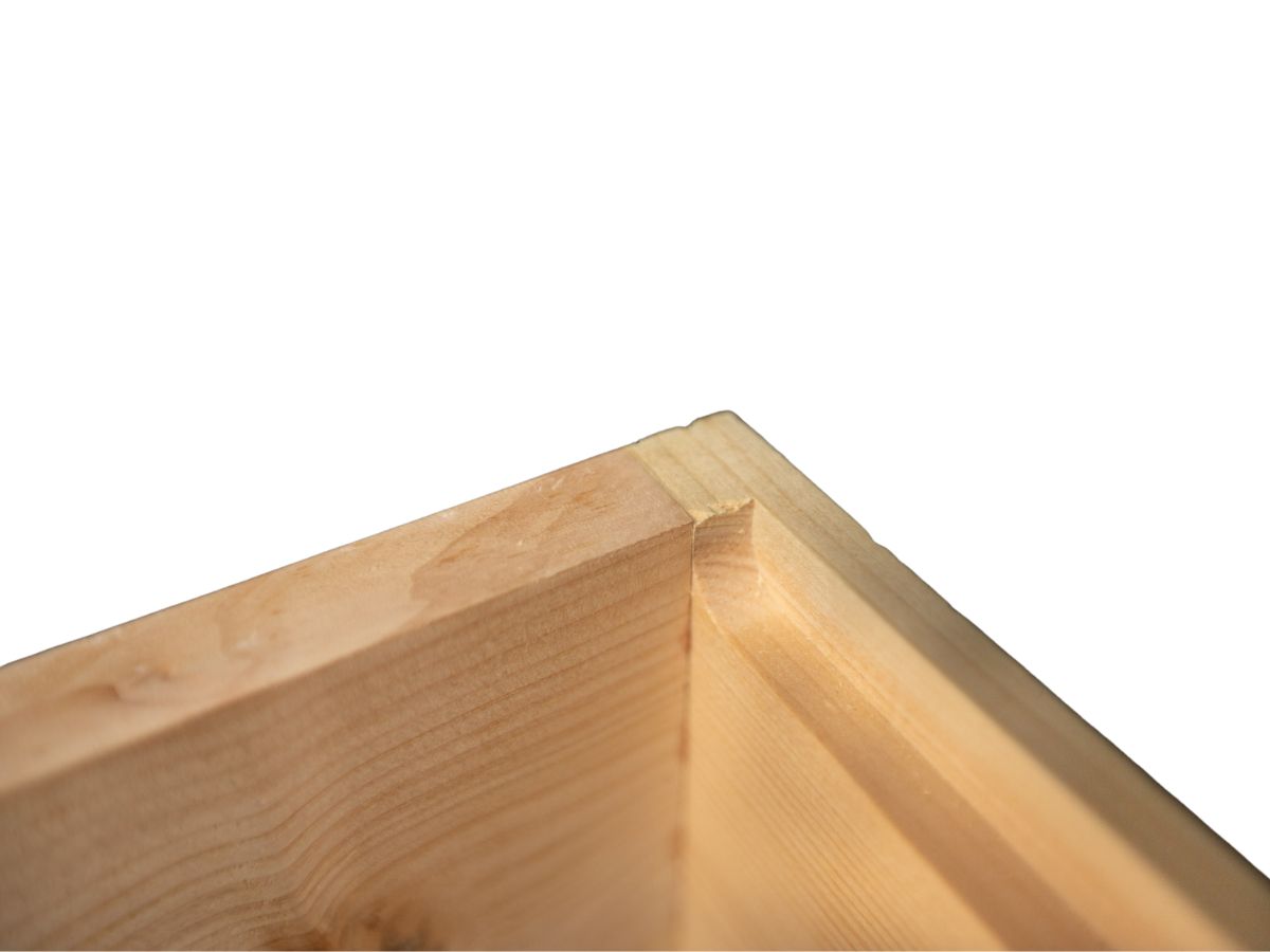 6-5/8" Medium Assembled Super Kit With Double-Waxed Frames