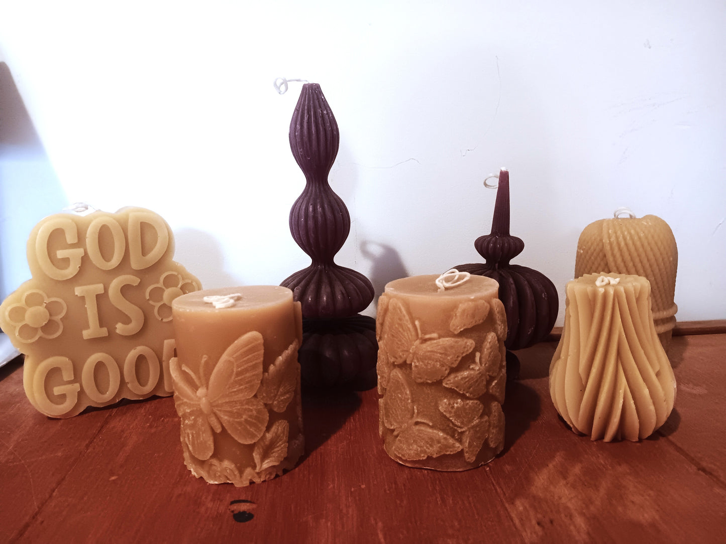 Pillar Beeswax Candles